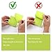 Sticky Note, Top Honor 3 inch x 3 inch, 10 Pads/Pack,100 Sheets/Pad, 5 Colours Self-Stick Notes, Easy Post