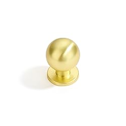 Dosoye 10 Pack 1 Inch (25mm) Diameter Solid Brushed