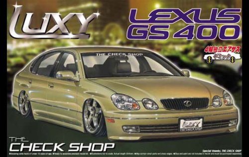 Aoshima #9 Lexus GS400 '98 1/24 Left Hand Drive Model