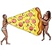 U.S. Pool Supply Giant 6 x 5 Foot Inflatable Pizza Slice Pool Float - Fun Kids Swim Party Toy - Huge 72