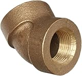Brass Pipe Fitting, Class 250, 45 Degree
