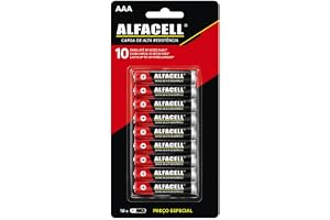 Pilha AAA Palito 16 Unidades 1.5V | Cartela de Bateria Longa Duração, Zinco Carbono, Para Controle Remoto Mouse Teclado Brinquedos Relógio Balança Lanterna