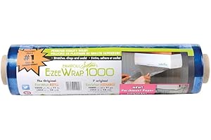 E-ZEEWRAP E-Zee Wrap Plastic Wrap Refill 1000 Ft. Roll (305 Meter)