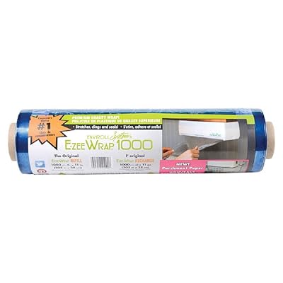 EZEE WRAP 1000 WRAP PLASTIC REFILL 1000-FT ROLL