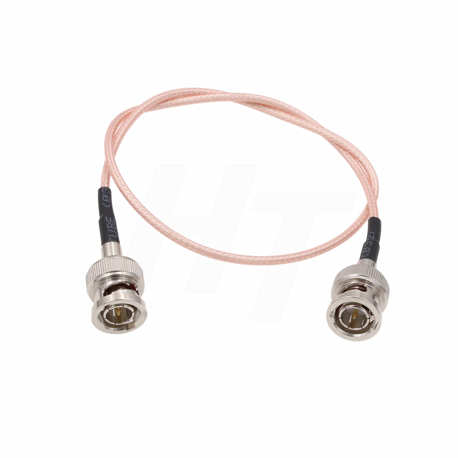 HangTon Camera Monitor Male BNC to Male BNC 3G HD SDI Video Cable for SmallHD Monitor, Thin Shielded RG179 75 Ohm (30cm)