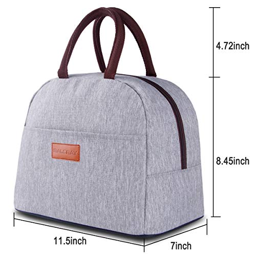 image for BALORAY Lunch Bag Tote Bag Lunch Organizer Lunch Holder Insulated Lunc
