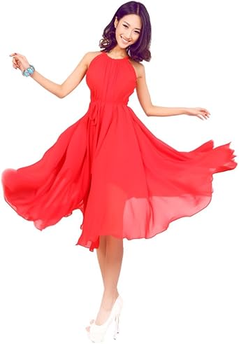 red sundress amazon