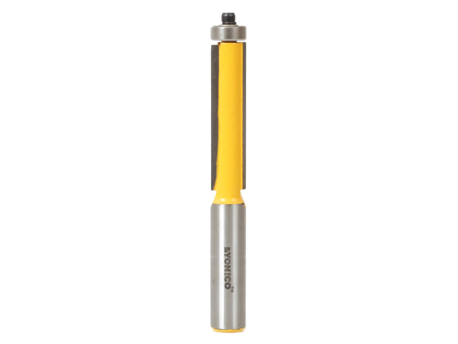 Yonico 14142 - Flush Trim Router Bit, Diameter: 1/2", Cutting Height: 2" - 1/2" Shank — image 1