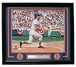 Carl Yastrzemski Signed & Framed Boston Red Sox 16x20 Photo Inscribed HOF 89 JSA