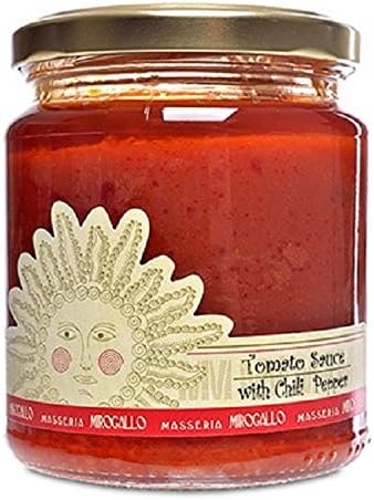 Masseria MirogalloTomato Sauce, Chili Peppers, 9.9 Ounce