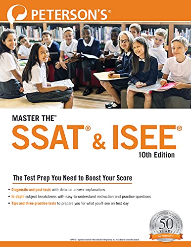 Master the™ SSAT® & ISEE®: Peterson's: 9780768945799: Amazon.com: Books