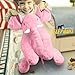 SGS Stuffed Elephant Plush Pillow Cushion Toy Pink, 24 Inches