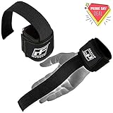 RitFit Lifting Straps + Wrist Protector for Weightlifting, Bodybuilding, MMA, Powerlifting, Strength Training ~ Men & Women
