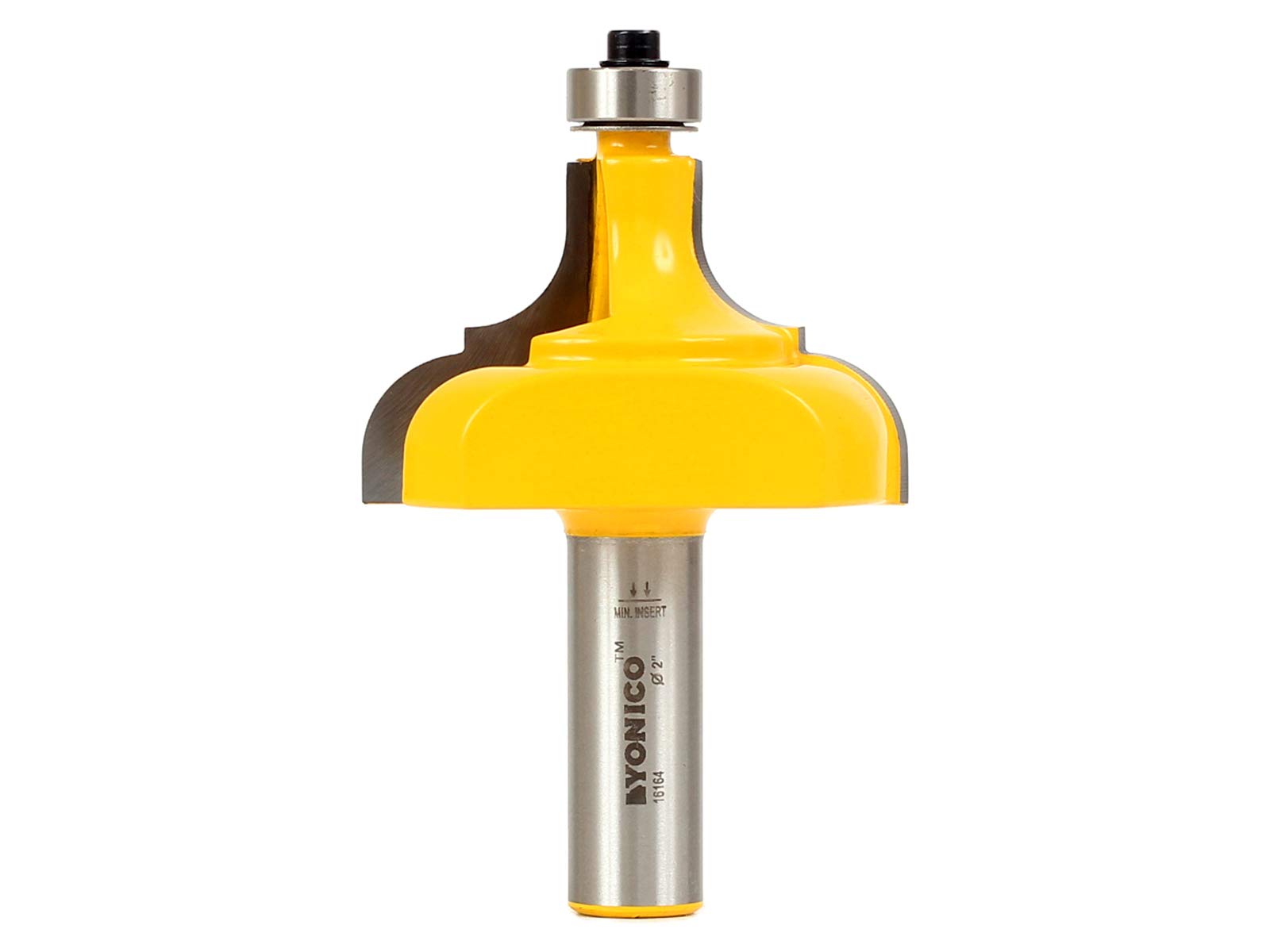 Yonico 16164 - Picture Frame Molding Router Bit, Cutting Height: 1-1/4", Cutting Depth: 3/4" - 1/2" Shank