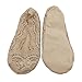Oureamod Women No Show Lace Hidden Boat Socks Beige 5 Pack