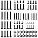 PERLESMITH Universal TV Mounting Hardware Kit Fits All TVs Includes M4, M5, M6 and M8 TV Screws, Washers and Spacers for TV and Monitor Mounting up to 80 inches primary