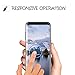 Samsung Galaxy S8 Screen Protector [2-Pack], OLINKIT [Case-Friendly] Tempered Glass Screen Protector for Samsung Galaxy S8 - (Clear)