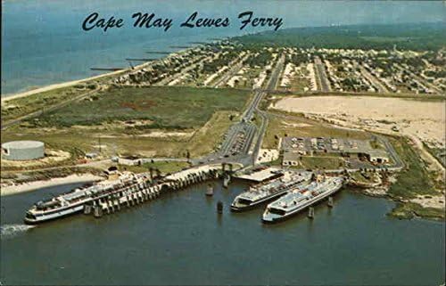 Cape May Lewes Ferry Ferries Original Vintage Postcard At Amazon S