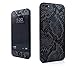 Black Matte SKINTZ Total Protection Skin Wrap Compatible with iPhone SE/iPhone 5s / iPhone 5