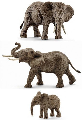 schleich african elephant male