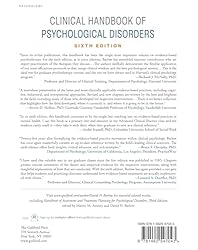Clinical Handbook of Psychological Disorders: A