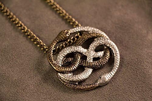 Auryn Necklace Pendant Gold & Silver(Inspired by The Neverending Story)