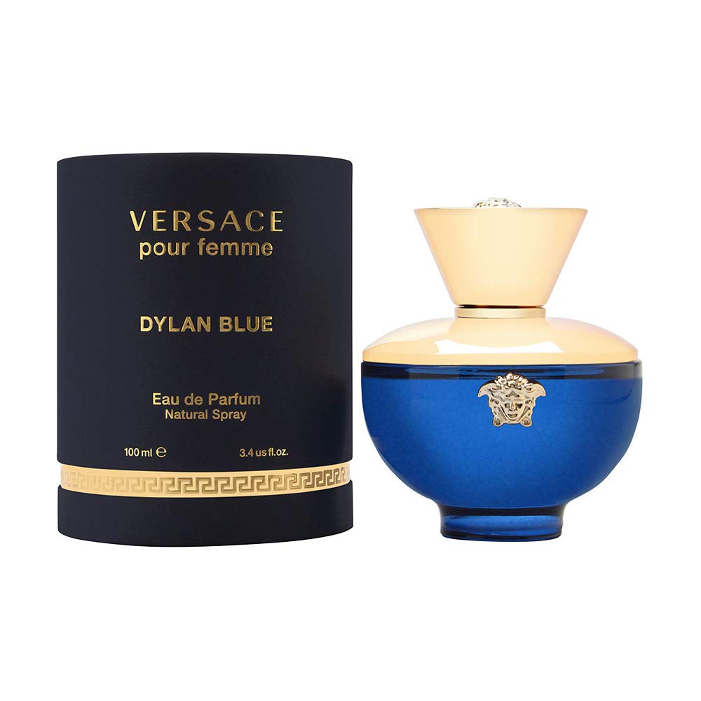 Versace Versace Dylan Blue Pour Femme 3.4 Oz Eau De Parfum Spray, 3.4