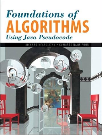 Foundations Of Algorithms Using Java Pseudocode Neapolitan Richard 9780763721299 Books Foundations Of Algorithms Using Java Pseudocode Neapolitan Richard 9780763721299 Books