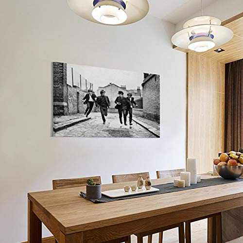 XYDQ Poster sur toile The Beatles en train de courir – Art mural – Impression moderne – Décoration de chambre de famille… - Les Beatles, Paul McCartney, John Lennon, RIngo Starr, George Harrison XYDQ Poster sur toile The Beatles en train de courir - Art mural - Impression moderne - Décoration de chambre de famille… – Image 4