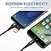 USB C to Lightning Fast Charging Cable, METRANS Power Delivery USB A +USB C to Lightning Cord Data Transfer 3FT Nylon Braided for iPhone X/ 8/ 8 Plus