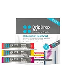 DripDrop ORS Gluten – 4 cajas de hidratación, limón, 2 unidades