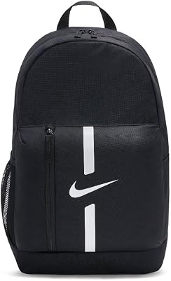 DA2571 Zaino unisex per bambini Academy Team, nero/bianco, 22 l