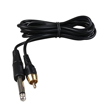 Dragonhawk Tattoo Silicone Soft RCA Connector Tattoo Clip Cord for Tattoo Machine WY031-3