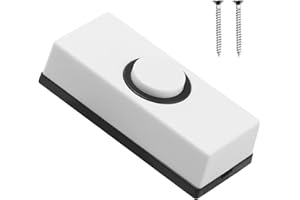 Door Bells Button Hard Wiring Press Button Doorbell Push Button with Screws Wall Mounted Doorbell Switches