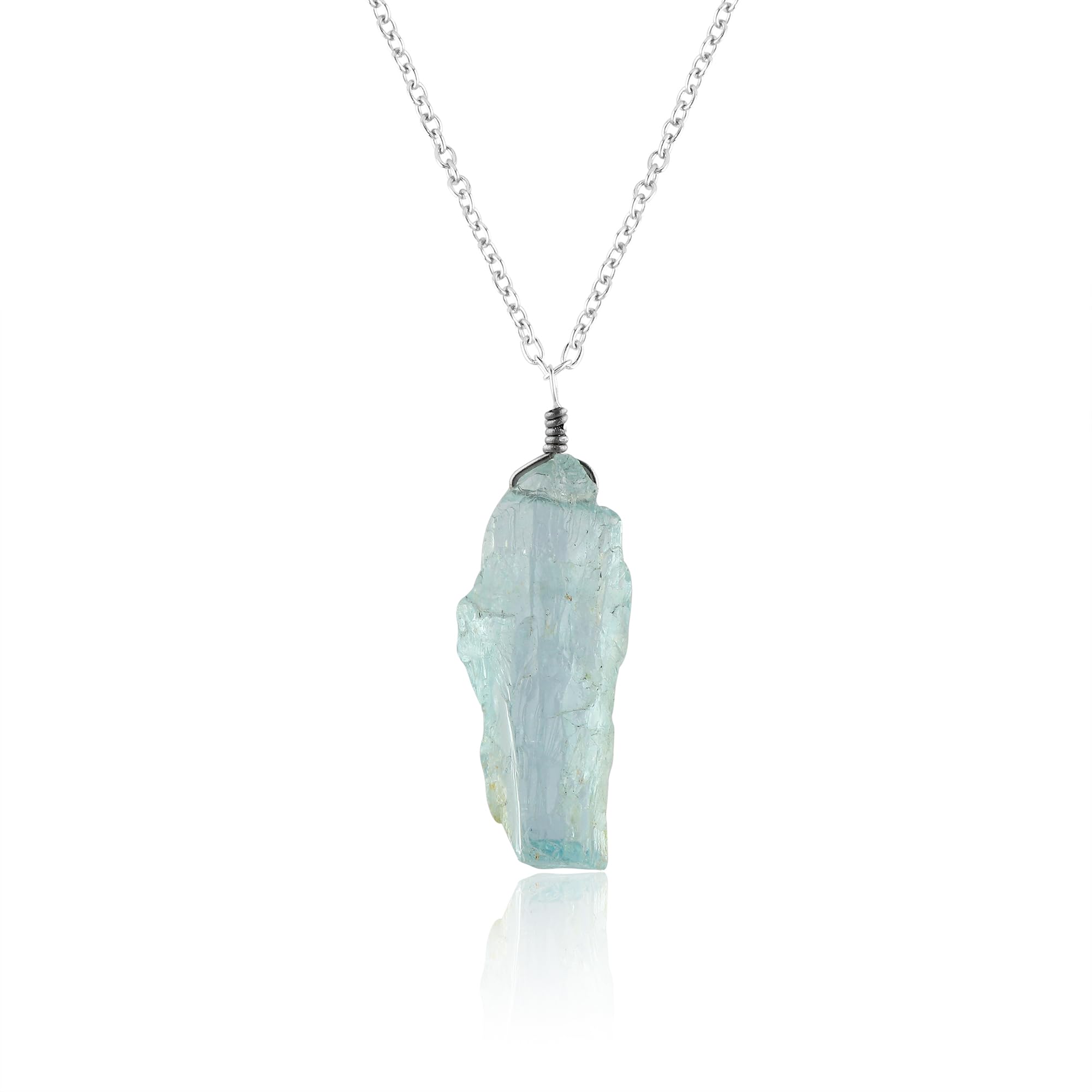 CRYSTALIS Natural Blue Aquamarine Raw Crystal