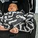 Saranoni Super Soft Blankets for Babies Ultra Soft Double Layer Bamboo Luxury Baby Blanket (Mudcloth, Security Blanket 15