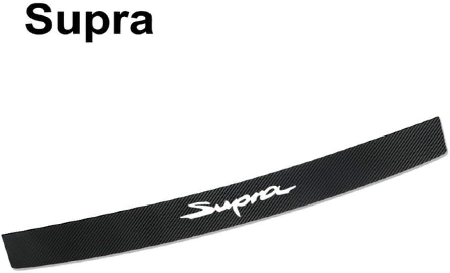 SJWMXN Car Rear Bumper Trunk Stickers Accessories,For Toyota RAV4 Yaris 4WD VVT I Crown Auris Etios Vios Supra Markx Fortuner