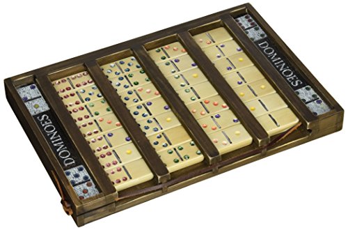 Melissa & Doug Classic Wooden Dominoes Game Board
