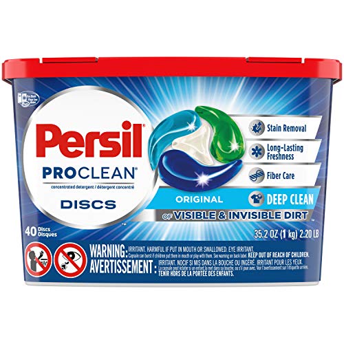 Persil Discs Laundry Detergent Pacs, Original Scent, High Efficiency (HE) Compatible, Laundry