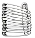 Soophen Extra Large Safety Pins Size 4 (Set of 100) (2-1/5