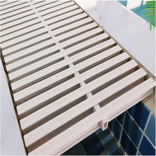 Swimming Pool Drainage Overflow Grating Gutter, PVC Swimming Pool ...