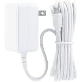 LEFXMOPHY Power Cord for Furbo 360 Dog Camera Replacement Charger Plug with 10ft Long Charging Cable White Adapter