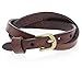 Regetta Jewelry Casual Style Wide Leather Mens Brown Cuff Bangle Bracelet