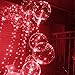 GameXcel LED Light Up Balloons 20 Inch, 6 Pack Clear Bobo Balloons, Glow Fillable Bubble Balloons with 10ft Red LED String Lights for Valentine's Day Birthday Wedding Birthday Pool Party Decoration