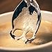 ELEFOCUS Stainless Steel Skull Sugar Spoon Tea and Coffee Stirring Spoon - Set of 6 - Silver