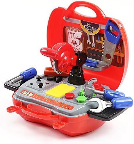 Kids Tool Box Pretend Play Toys, 19 Pcs