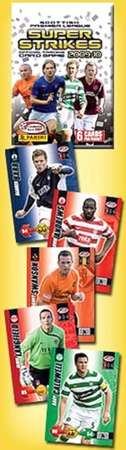 Amazon Co Jp Panini 09 10 スコットランド プレミアリーグ スーパーストライク トレーディングカード 100枚入りボックス スポーツ アウトドア