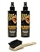 McKee's 37 Wax Remover For Plastic, 2 Pack Brush Combo