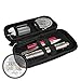 Design Hard Carrying Case for Kanthal Wire, E-Liquid, Vapes, Vape Mods [CASE ONLY] (Silver)