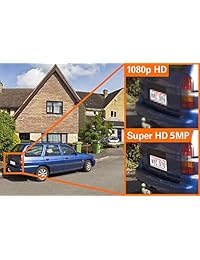 gw security HD megapíxeles HD-CVI para exteriores Intervención uso en interiores sistema de cámaras de seguridad con disco duro preinstalado Alcance de transmisión de larga distancia de alta resolución